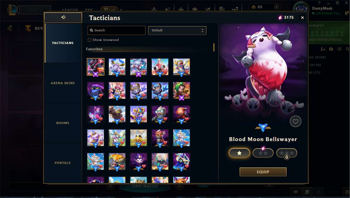 Penjualan akun permainan League of Legends